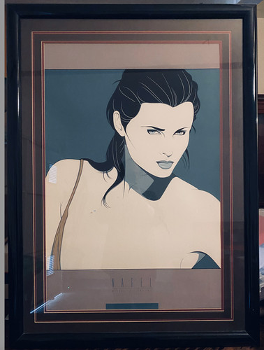 Patrick nagel woman without - -,